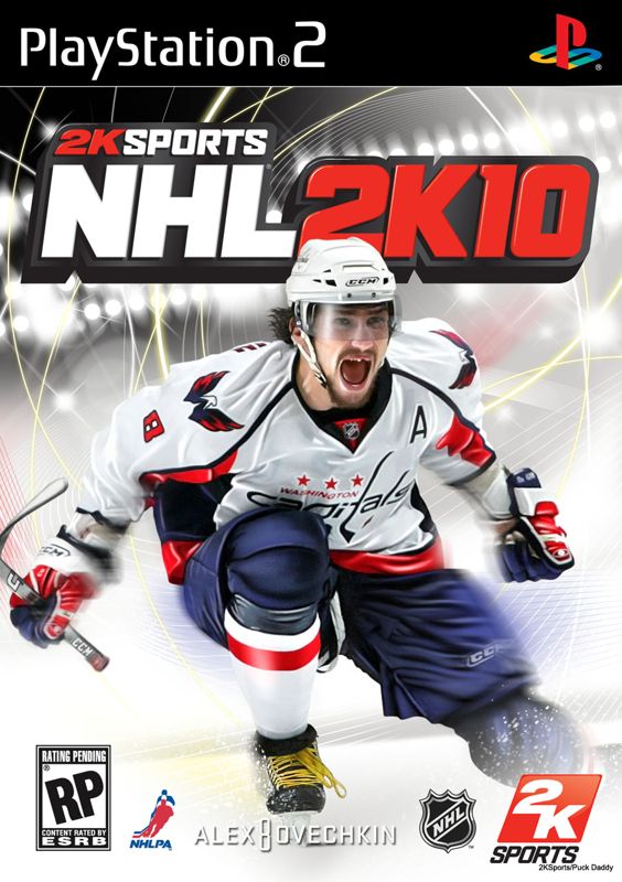 NHL 2K10 box art for Playstation 2